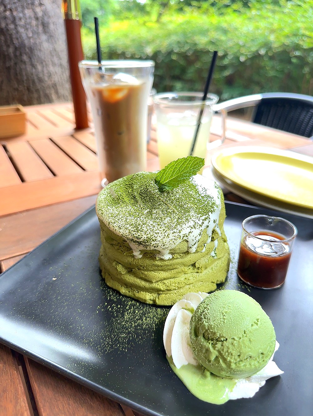 『512CAFE&GRILL』抹茶パンケーキ