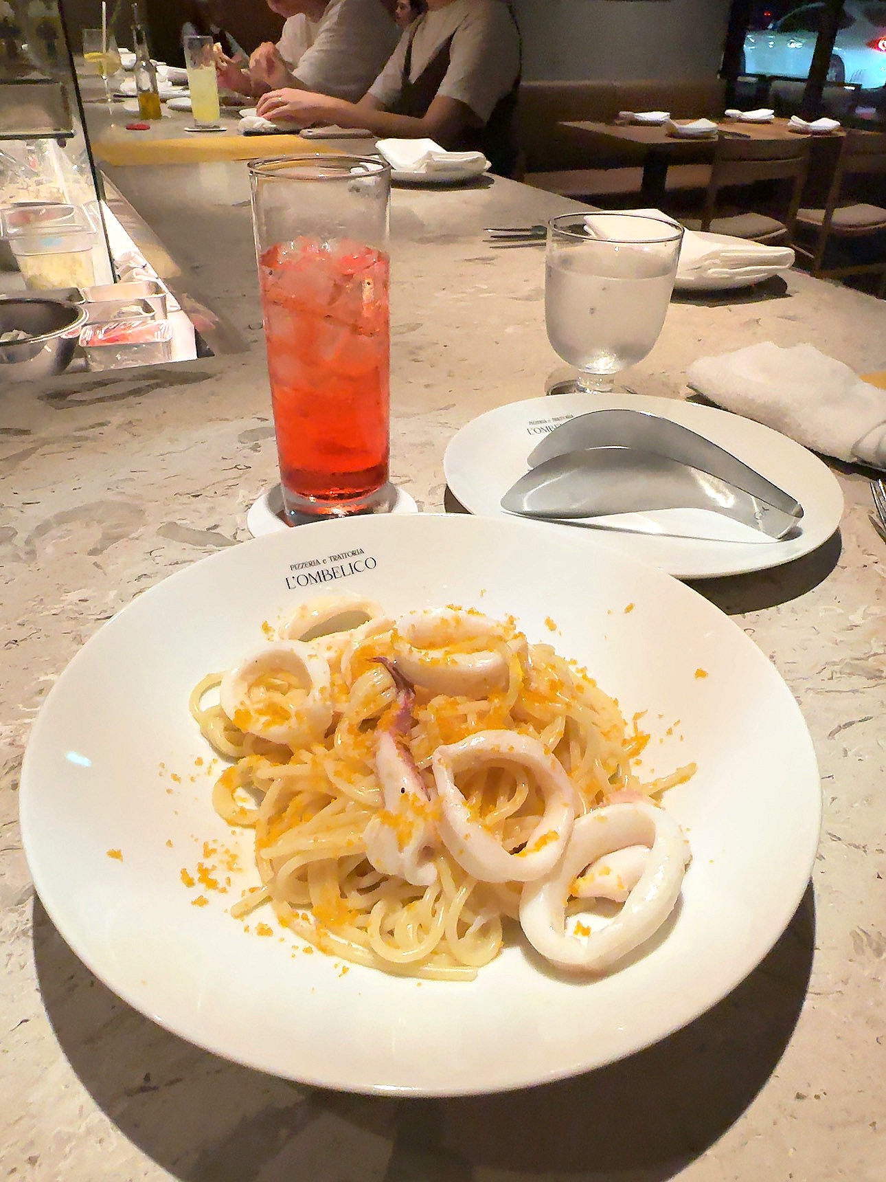 渋谷レストラン『カラスミとイカのスパゲッティ』