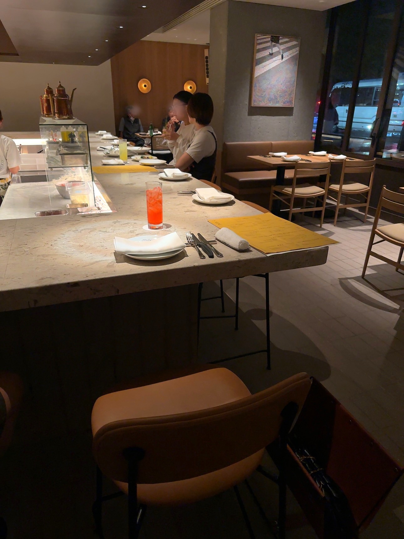 渋谷レストラン『ロンベリコ』店内の雰囲気