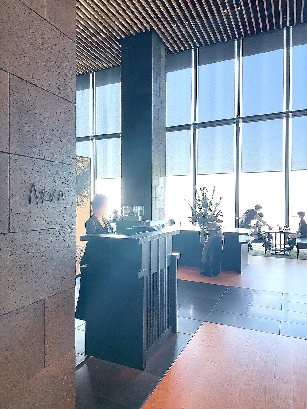 アマン東京レストラン『ARVA』入口