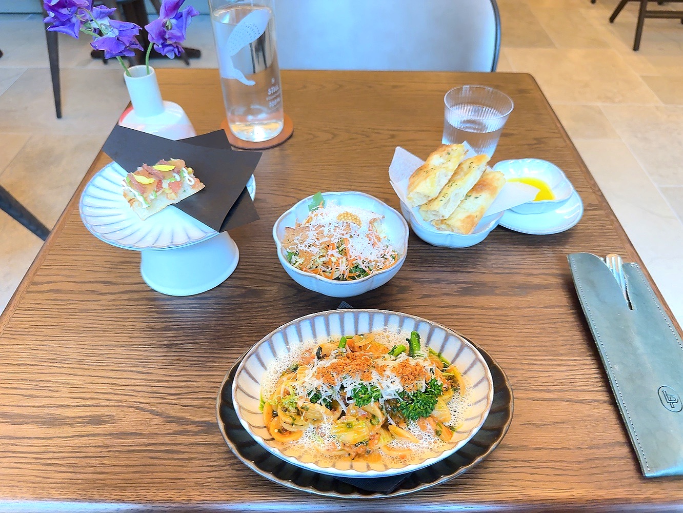 『LE PRISTINE TOKYO CAFEのランチセット』
