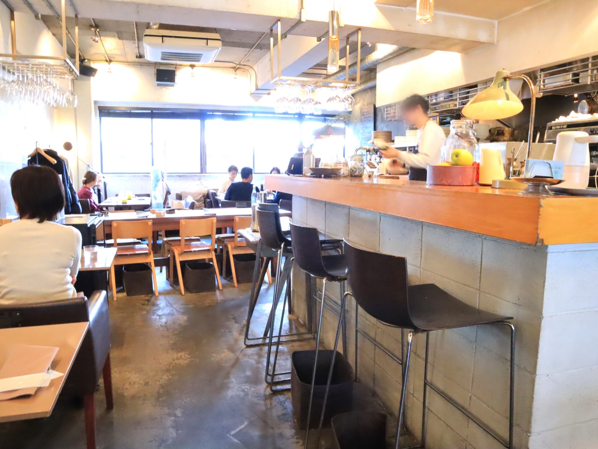 恵比寿カフェ『ura ebis.』お店の雰囲気